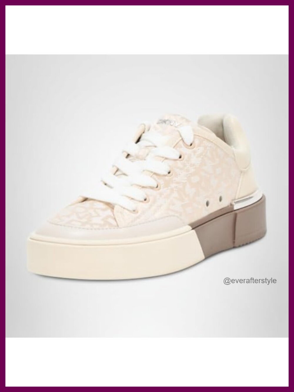 Women's Bradley Logo Platform Lace Up Fashion Sneaker - Faux Leather